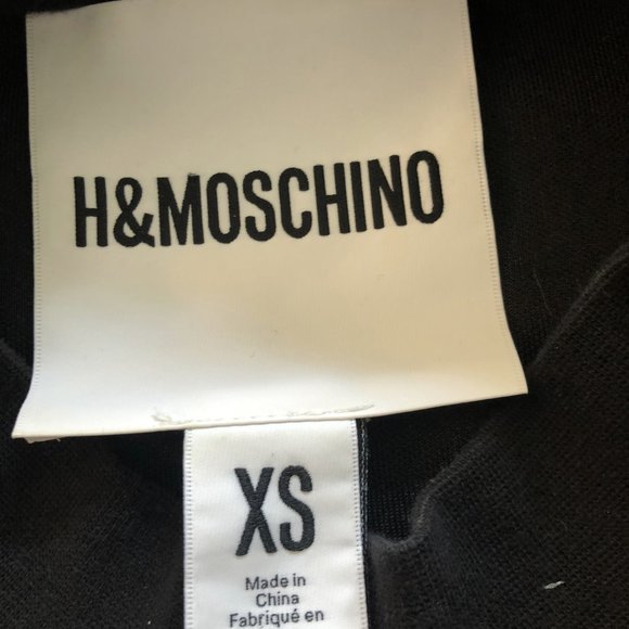 H&M x Moschino Oversized Sweatshirt Dress - Picture 2 of 6